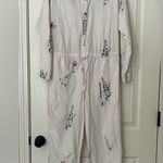 Splendid Blossom Floral Cotton Jumpsuit Photo 2