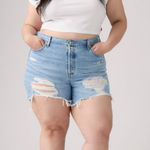 Levi's Levi’s 501 Distressed Denim Shorts size 18W Photo 0