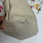 Dooney & Bourke Ivory Leather Tote Photo 4