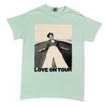 Gildan HARRY STYLES Mint Colored Love On Tour 2021 T-shirt Tee Size Medium Photo 0