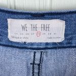We The Free Free People Pleated Cropped Boyfriend Jeans Baggy Cotton Size 28 Photo 3