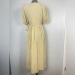 Topshop Seersucker Check Wrap Dress in Lime and Lilac-Multi size 6 Photo 6