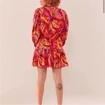 Farm Rio Banana Juice Collared Orange Red & Pink Mini | M Photo 2