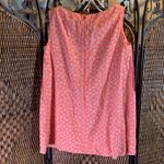 Vintage Red Floral Print Tent Mini Dress Tunic Top Size M/L Size M Photo 2