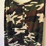 Active USA Brown and green camouflage print bodysuit Photo 3