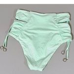 Luna Chick Soluna Swim Teal Mint Green Pastel Cut-Out High-Waisted Bikini Swim Bottoms Bathing Suit Swimwear Size S 🪷 Photo 2