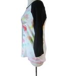 Handmade Retro Holiday Tie Dye Baseball Tee Bella Canvas Holidaycore Medium Photo 11