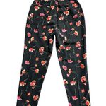 Vintage 90’s Floral Printed Black High Waist Jeans size 14 by Tattoo Photo 0