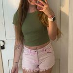 PacSun  high rise pink festival shorts  Photo 1