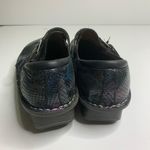 Alegria ‎ Alli leather clog comfort shoes embossed colorful size 38 Photo 4