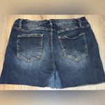 Kancan Kurvy Dark Blue Denim Shorts Jean cut off Size 34 Photo 1