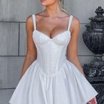 Babyboo Josie Mini Dress  White Photo 0