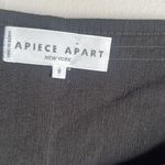 Apiece Apart  isla BLack Shorts Romper Photo 6