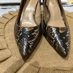 Ralph Lauren Lauren Snakeskin Leather Women's Pumps Sz 7 Photo 6
