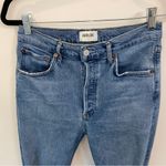 AGOLDE  Denim Riley High-Rise Cropped Straight Jeans Size 27 Photo 8