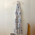 MISA Los Angeles MISA LA Victorine Halter Midi Dress Size S Tiered Watercolor NWOT Retail $420 Photo 2