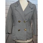 CAbi  Small Blazer Suit‎ Life Jacket Small Style 823 Nautical Stripe Anchor Photo 9