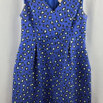 Kate Spade  Blue Animal Print Mini Dress Photo 0