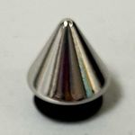 Crocs Silver Spike Punk Goth Jibbitz Shoe Shoes Charm πͺβοΈ Photo 0