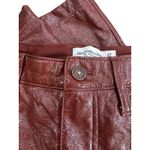 Abercrombie & Fitch The ‘90s Straight Ultra High Rise Vegan Leather Pants size 4 Photo 8