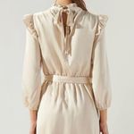 Sugar and L!ps NWT Champagne Asymmetrical Dress Photo 2