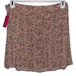 Xhilaration PINK MULTICOLOR FLORAL BOHO CHIC MINI SKIRT XXL Photo 1