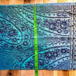V. Fraas V. FRASS Cashmink Paisley Scarf - Made in Germany Photo 6