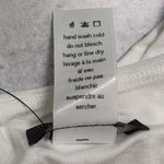 Naked Wardrobe  White Smooth Side Asymmetrical Crop Top NW-T2619 M New / FLAW Photo 4