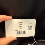 Wolford Vegan Leather Cropped Top Black Size 40 US 10 NWT Photo 4