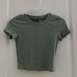SheIn Green Crop Top Photo 0