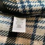 Caslon  Medium Black White Houndstooth Open Front Long Sleeve Lightweight Jacket Photo 6