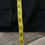 Theory black sleeveless shift dress wool & silk blend 100% silk top layer Size M Photo 9