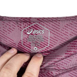 ASICS Kate Mesh Capri Leggings Purple Oxide/Dried Berry Linear Eclipse Size M Photo 9