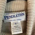 Pendleton  merino wool turtle neck sweater size large Photo 1