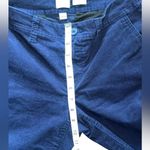 A New Day Womens Size 4 Navy Corduroy Flat Front Stretch Pants Photo 4