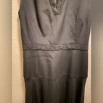 Kobi Halperin Black Silk Adena Sleeveless Lace Trim A Photo 6