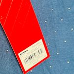 Jennifer Lopez  Blue Studded Sexy Criss Cross Cut Out Short Sleeve Top S NEW Tags Photo 4