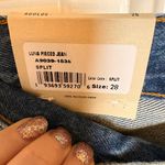 AGOLDE  Split Luna High Rise Pieced Taper Barrel Jeans Medium Wash Cool Girl 28 Photo 6