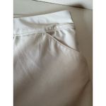 Adidas  skort size large white with gray stripe at bottom Photo 3