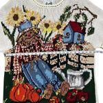 VINTAGE Jacque and Koko Together Autumn Sweater Size 22/24 Blue Photo 6