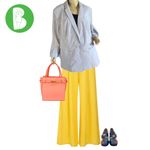 Lane Bryant PIN STRIPE BLUE AND WHITE BLAZER NWT (28) Photo 2