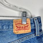 Levi's 501 Two-Tone Denim Straight Leg Button Fly Jeans 27x30 Raw Hem Rigid Photo 2