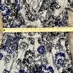 Banana Republic  Women's V-neck Multicolor Short Puff Sleeved Dress 10 Photo 3