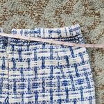 Vintage Drazens Tweed Blazer and Skirt Suit Set Blue White Size undefined Photo 8