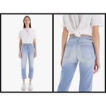 💕MOTHER SUPERIOR💕 The Tomcat Jeans ~ Bless You 30 NWOT Cropped Straight Leg Photo 1