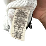 Free People  Auxton Long Sleeve‎ Thermal Wrap Top Ivory Black Size Small Photo 11