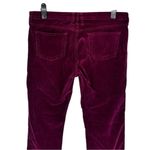 Edyson Hampton Skinny Burgundy Corduroy Pants size 32 5 Pocket Cotton Red Photo 4