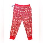 Joyspun Textured Joggers Pajama Pants Begonia Pink Womens Size XL NWT Christmas Red Photo 9