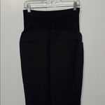 Old Navy  Full PANEL PIXIE MATERNITY PANTS Black Cotton Twill Women’s 14 Photo 6