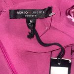 Romeo + Juliet Couture Romeo & Juliet Festival Fucshia Ruffle High Low Dress Size Medium NWT Photo 4